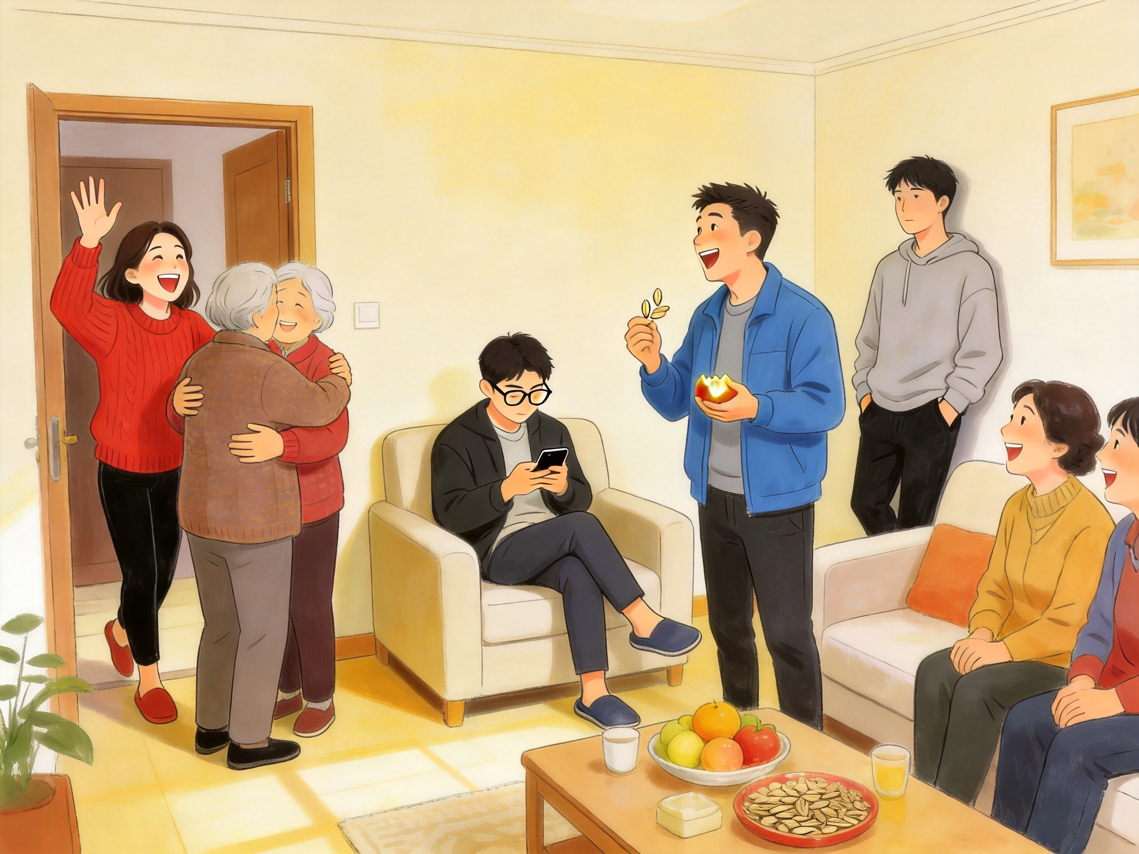  测一测｜腊月廿六走亲戚预警！你的MBTI是「躲清净选手」还是「气氛组担当」？