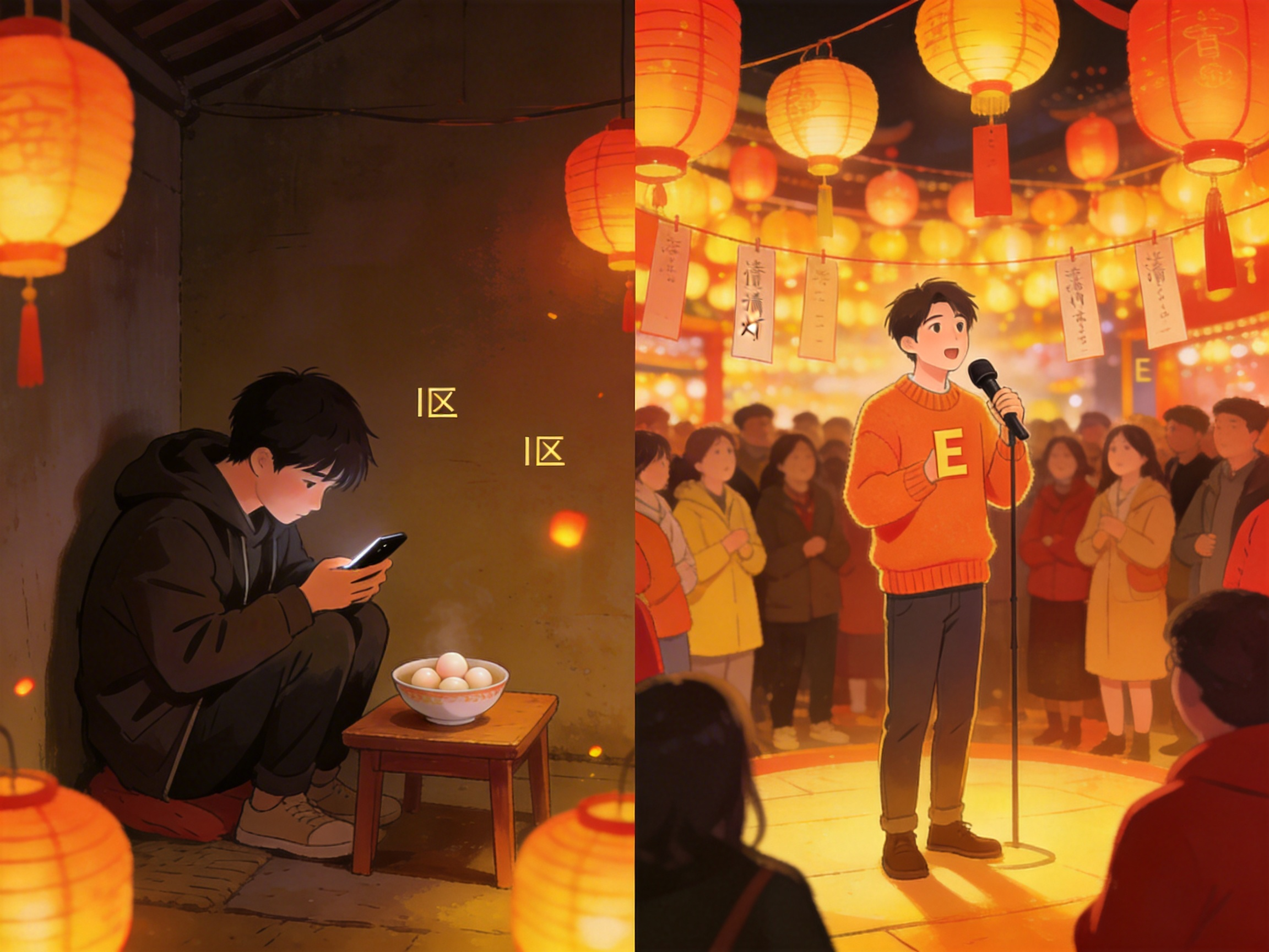  元宵节社交修罗场：I人躲角落/E人控全场，你的MBTI藏着社交密码！